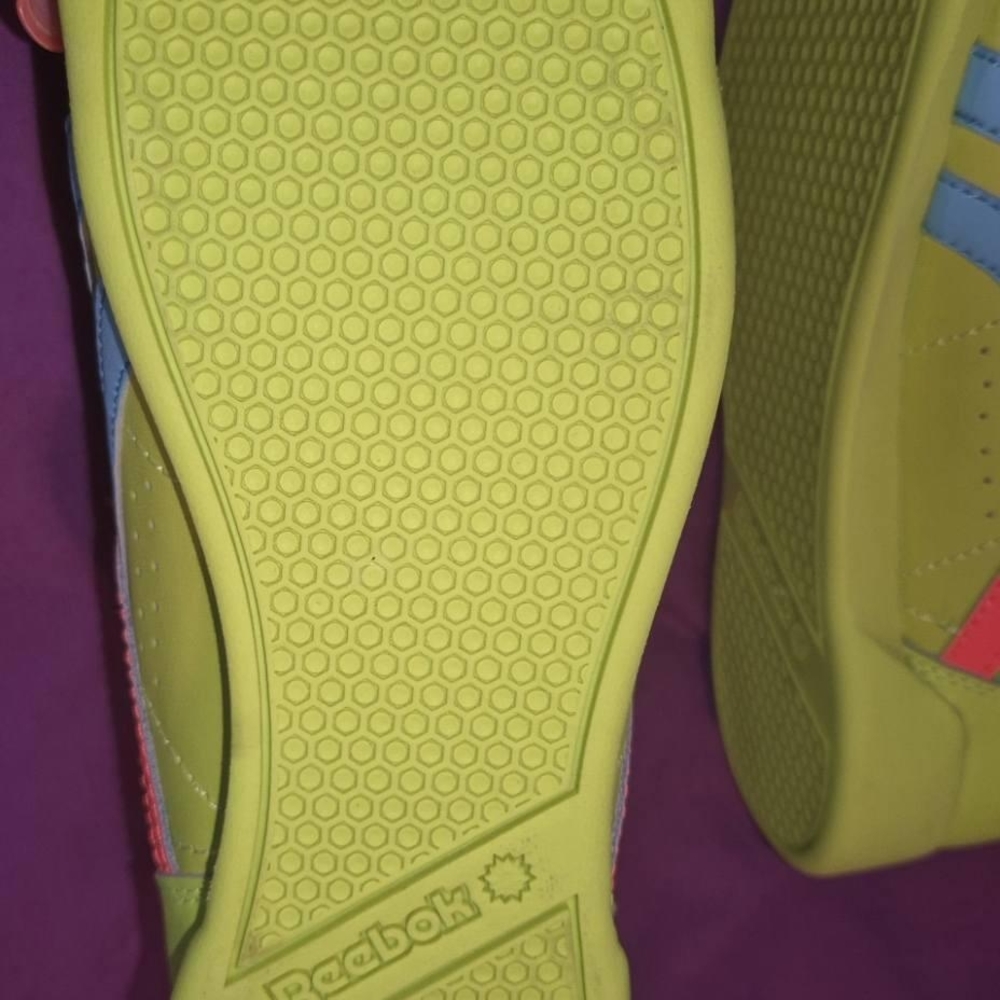 Reebok Colorful High-Top Sneakers Size 6w - Picture 6 of 6